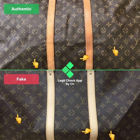 lv duffle bag fake vs real|how to authenticate louis vuitton.